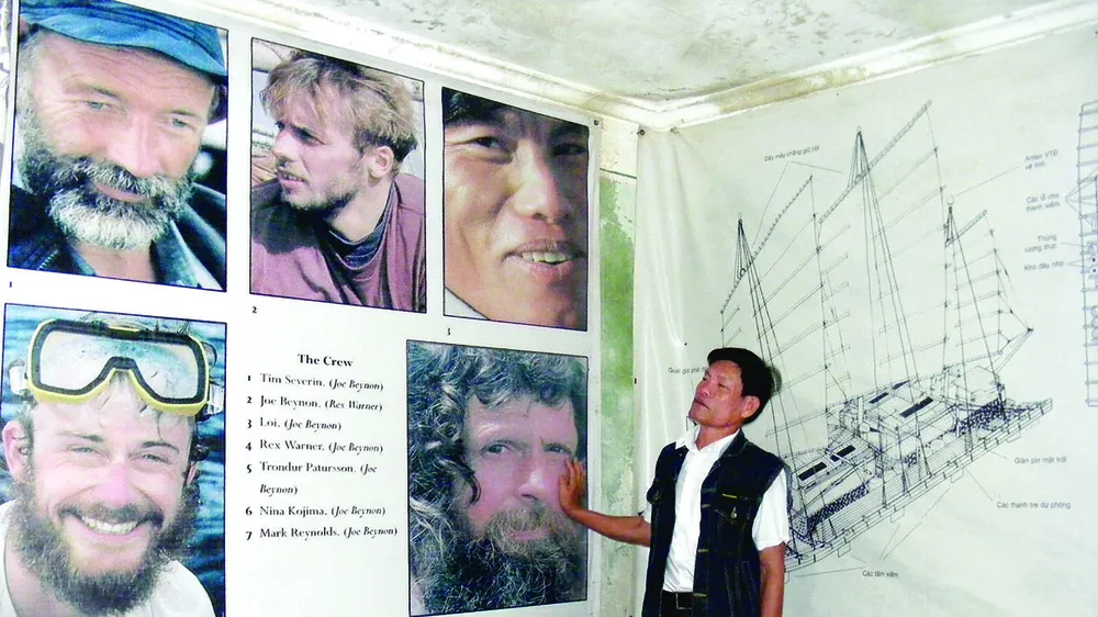 Bè luồng Việt vượt... Thái Bình Dương ảnh 3