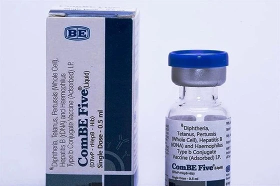 Tạm dừng tiêm ngừa vaccine ComBE Five tại Bình Định