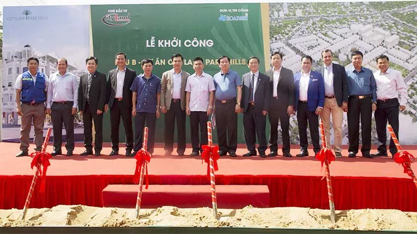 Tập đoàn Xây dựng Hòa Bình khởi công khu B dự án Cityland Park Hills ảnh 2