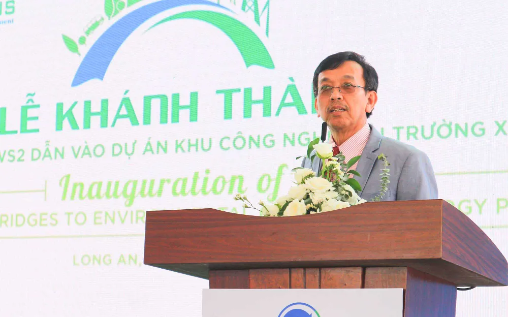 Dự án Khu Công nghệ Môi trường xanh hoàn thành hạng mục đầu tiên ảnh 3 Dự án Khu Công nghệ Môi trường xanh hoàn thành hạng mục đầu tiên ảnh 3