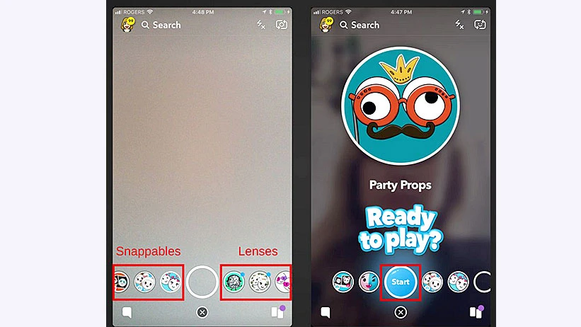 Snapchat tung ra trò chơi
