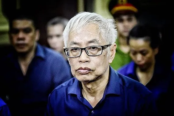 Bị can Trần Phương Bình, nguyên Tổng giám đốc Ngân hàng TMCP Đông Á (DAB)