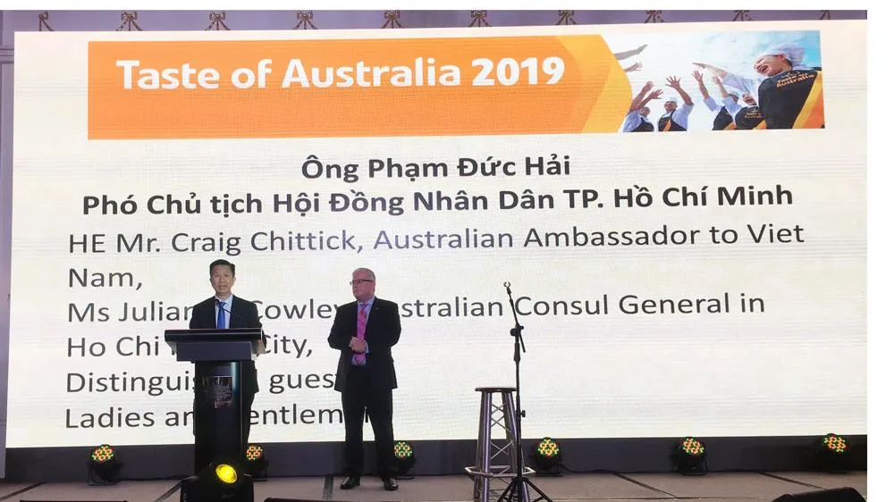 Đêm Gala Hương vị Australia tại TPHCM ảnh 1