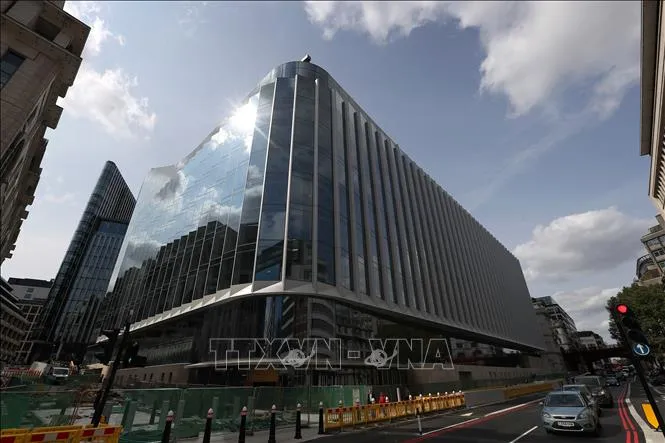 Trụ sở Goldman Sachs tại London, Anh. Ảnh: AFP/TTXVN