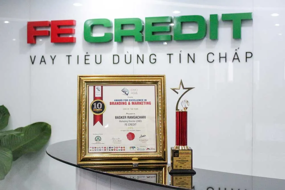 FE CREDIT ghi dấu thêm 3 giải thưởng tại lễ trao giải CMO ASIA 2019 ảnh 2 FE CREDIT ghi dấu thêm 3 giải thưởng tại lễ trao giải CMO ASIA 2019 ảnh 2