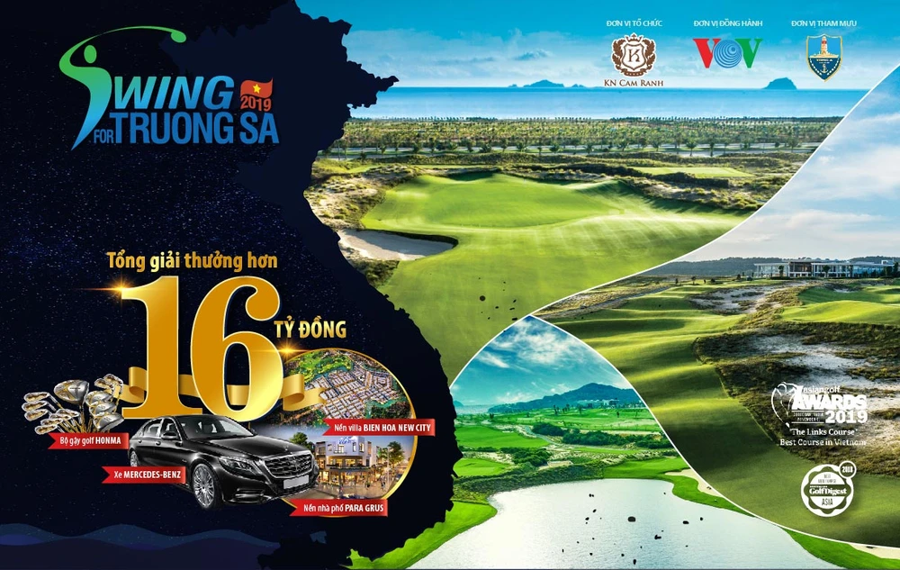 Giải gôn gây quỹ lớn nhất năm 2019 tại sân KN GOLF LINKS - CAM RANH