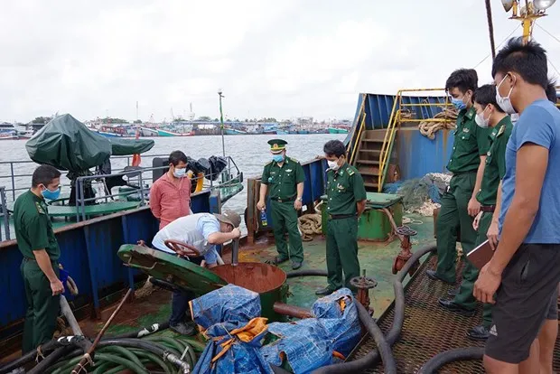 Hiện trường vụ bắt giữ