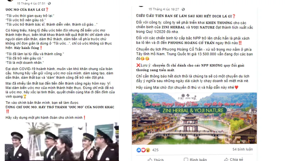 Kêu gọi nhiều người tham gia và thu hút “con mồi” bằng những phúc lợi có vẻ hấp dẫn