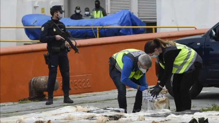 Tây Ban Nha thu giữ 4 tấn cocaine ảnh 1