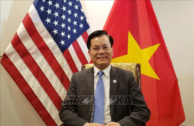 Đại sứ Việt Nam tại Hoa Kỳ Hà Kim Ngọc. Ảnh: TTXVN