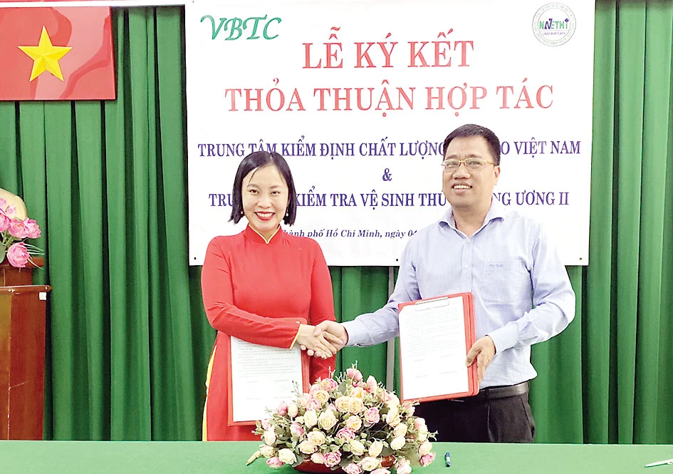 Chi hội Nhà Yến Việt Nam ký thỏa thuận hợp tác với Trung tâm Kiểm tra vệ sinh thú y Trung ương II