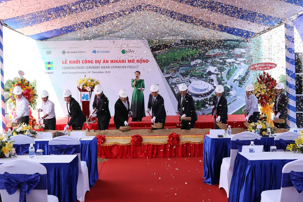 Tập đoàn Xây dựng Hòa Bình khởi công xây dựng hai dự án mới tại Bình Dương ảnh 2