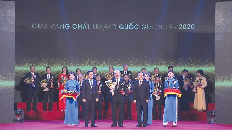 Acecook Việt Nam nhận Giải vàng - Giải thưởng Chất lượng Quốc gia 2020