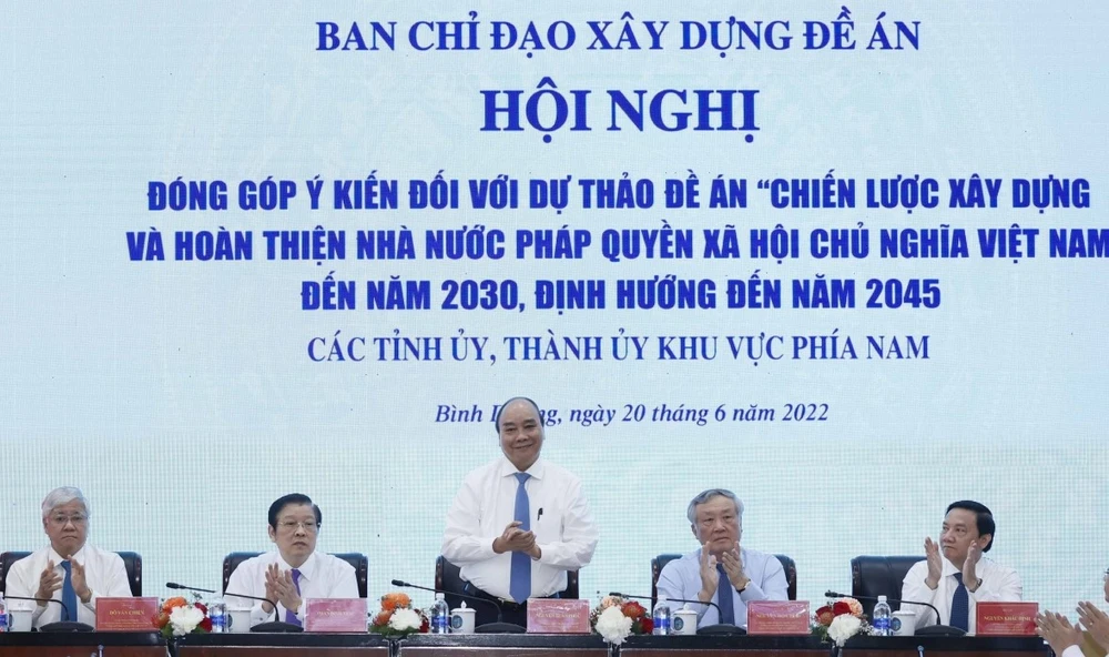 Hướng tới một xã hội dân chủ, công bằng, công lý, hiện đại, nhân văn