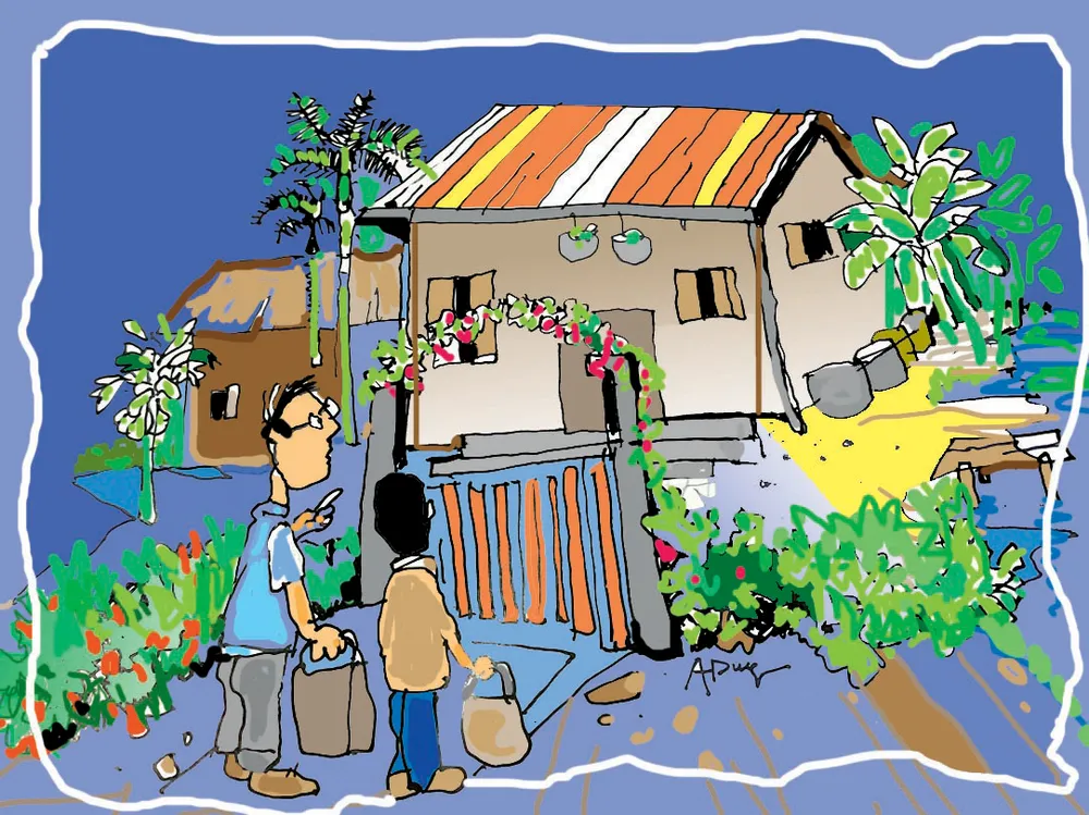 Có ngôi nhà vẫn xanh nhớ thương