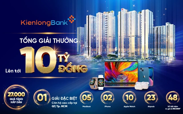 Khuyến mãi tháng 12, rực rỡ Giáng sinh - Rinh quà cùng KienlongBank ảnh 2 Khuyến mãi tháng 12, rực rỡ Giáng sinh - Rinh quà cùng KienlongBank ảnh 2