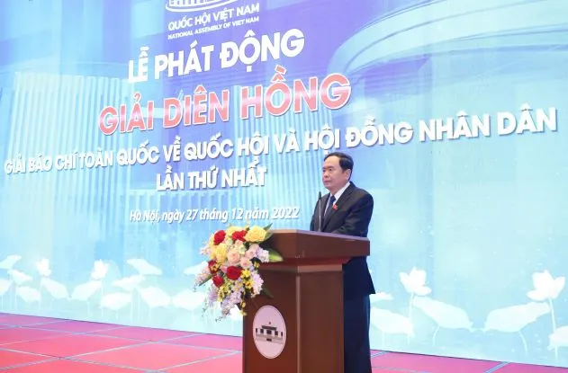 Phó Chủ tịch thường trực Quốc hội Trần Thanh Mẫn dự lễ phát động. Ảnh: QUANG PHÚC Phó Chủ tịch thường trực Quốc hội Trần Thanh Mẫn dự lễ phát động. Ảnh: QUANG PHÚC