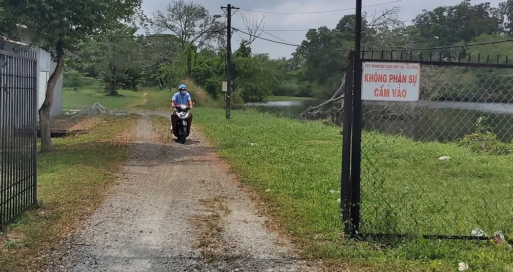 Khu đất quy hoạch Công viên Văn hóa tỉnh Cà Mau (phường 1,TP Cà Mau). Ảnh: TẤN THÁI Khu đất quy hoạch Công viên Văn hóa tỉnh Cà Mau (phường 1,TP Cà Mau). Ảnh: TẤN THÁI