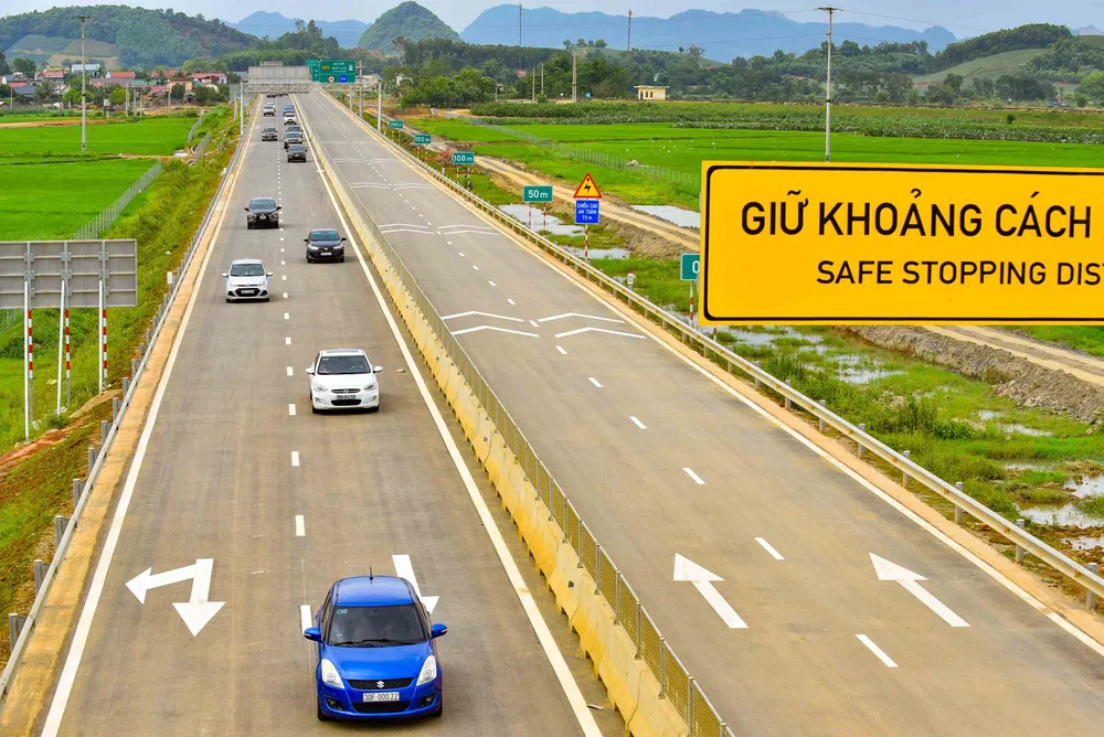 Một số hình ảnh cao tốc Mai Sơn - Quốc lộ 45. Ảnh: DUY CƯỜNG