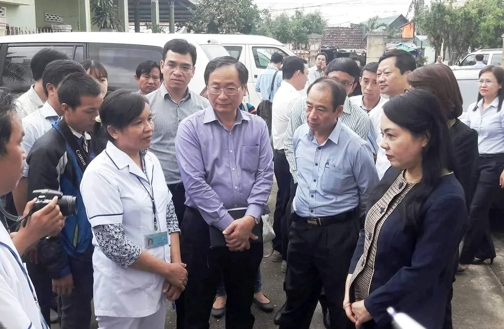 Bộ Y tế hỗ trợ công tác phòng chống dịch bệnh sau bão số 12 ảnh 1 Bộ Y tế hỗ trợ công tác phòng chống dịch bệnh sau bão số 12 ảnh 1