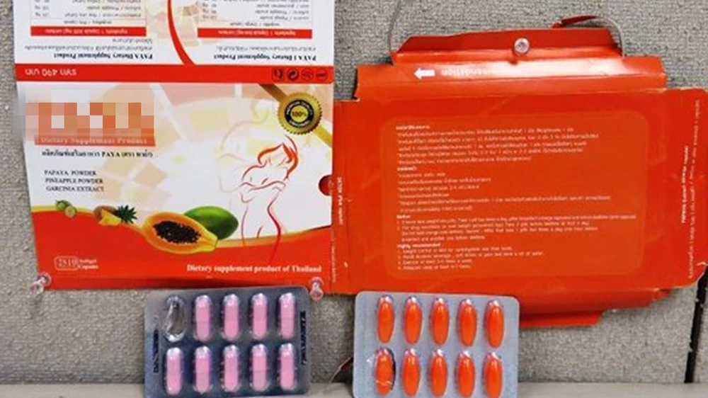 Cảnh báo thực phẩm giảm cân chứa Sibutramine gây nguy cơ tim mạch ảnh 1 Cảnh báo thực phẩm giảm cân chứa Sibutramine gây nguy cơ tim mạch ảnh 1