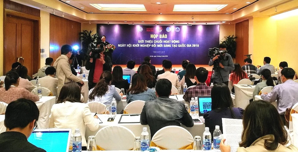 Họp báo giới thiệu nhiều hoạt động hỗ trợ thanh niên khởi nghiệp tại Techfest 2018