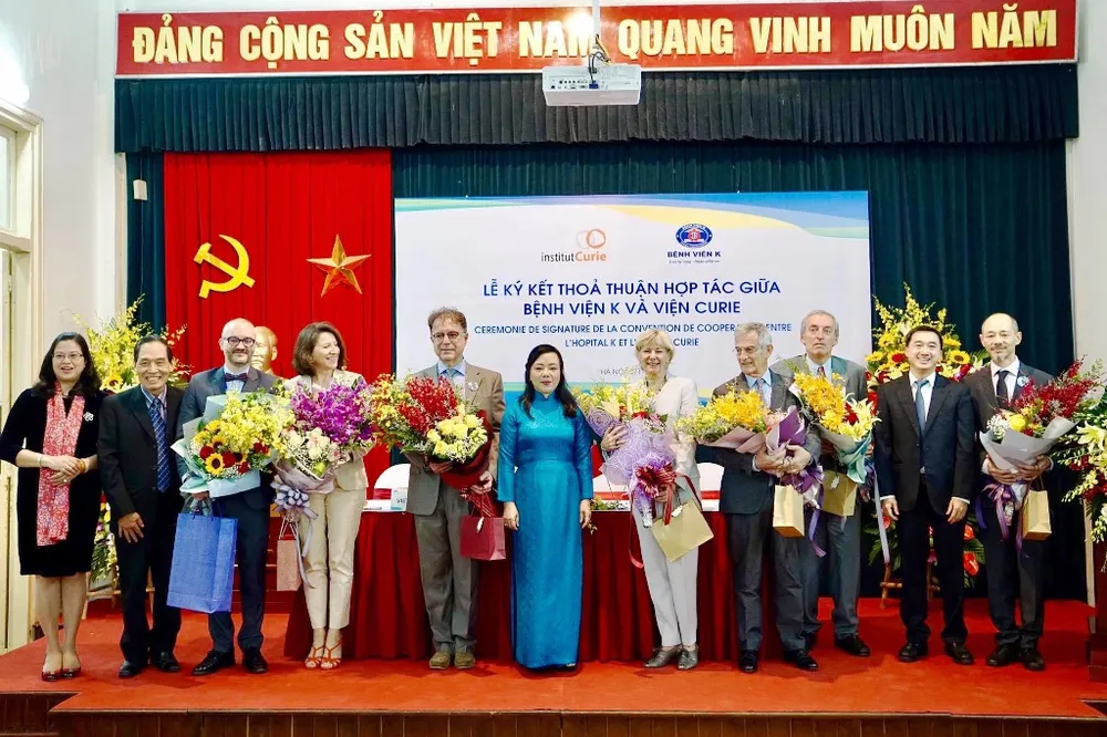 Bệnh viện K và Viện Curie, Pháp hợp tác nâng cao hiệu quả điều trị ung thư ảnh 2 Bệnh viện K và Viện Curie, Pháp hợp tác nâng cao hiệu quả điều trị ung thư ảnh 2