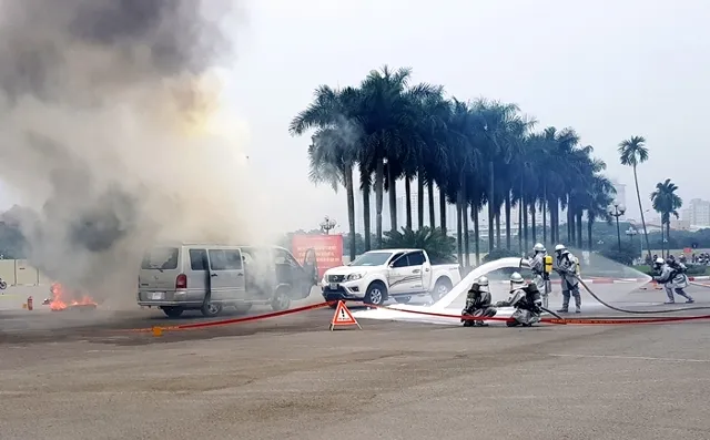 Hà Nội: Diễn tập ứng phó sự cố bức xạ, sự cố hạt nhân ảnh 1 Hà Nội: Diễn tập ứng phó sự cố bức xạ, sự cố hạt nhân ảnh 1