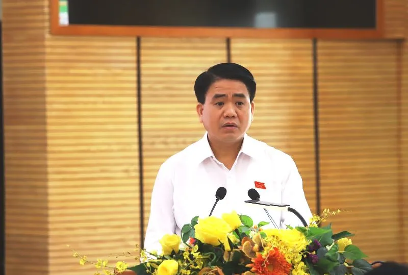 Chủ tịch TP Hà Nội trả lời cử tri về quy hoạch 2 bên bờ sông Hồng ảnh 1 Chủ tịch TP Hà Nội trả lời cử tri về quy hoạch 2 bên bờ sông Hồng ảnh 1