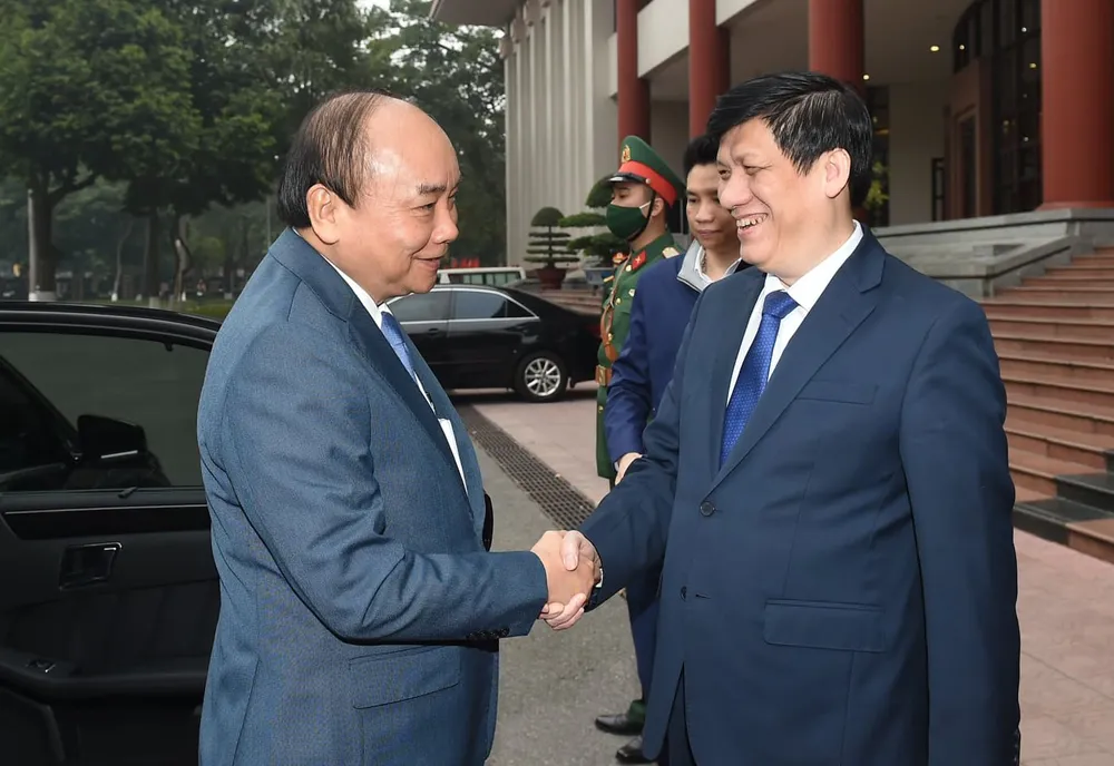 Thủ tướng Nguyễn Xuân Phúc: Xử lý nghiêm tổ chức, cá nhân vi phạm quy định phòng chống dịch ảnh 1 Thủ tướng Nguyễn Xuân Phúc: Xử lý nghiêm tổ chức, cá nhân vi phạm quy định phòng chống dịch ảnh 1