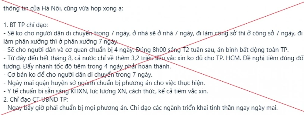 Hà Nội bác tin "án binh bất động toàn thành phố" ảnh 1 Hà Nội bác tin "án binh bất động toàn thành phố" ảnh 1