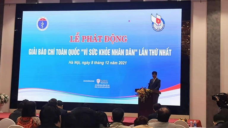 Bộ Y tế phát động Giải báo chí toàn quốc "Vì sức khỏe nhân dân" lần thứ nhất