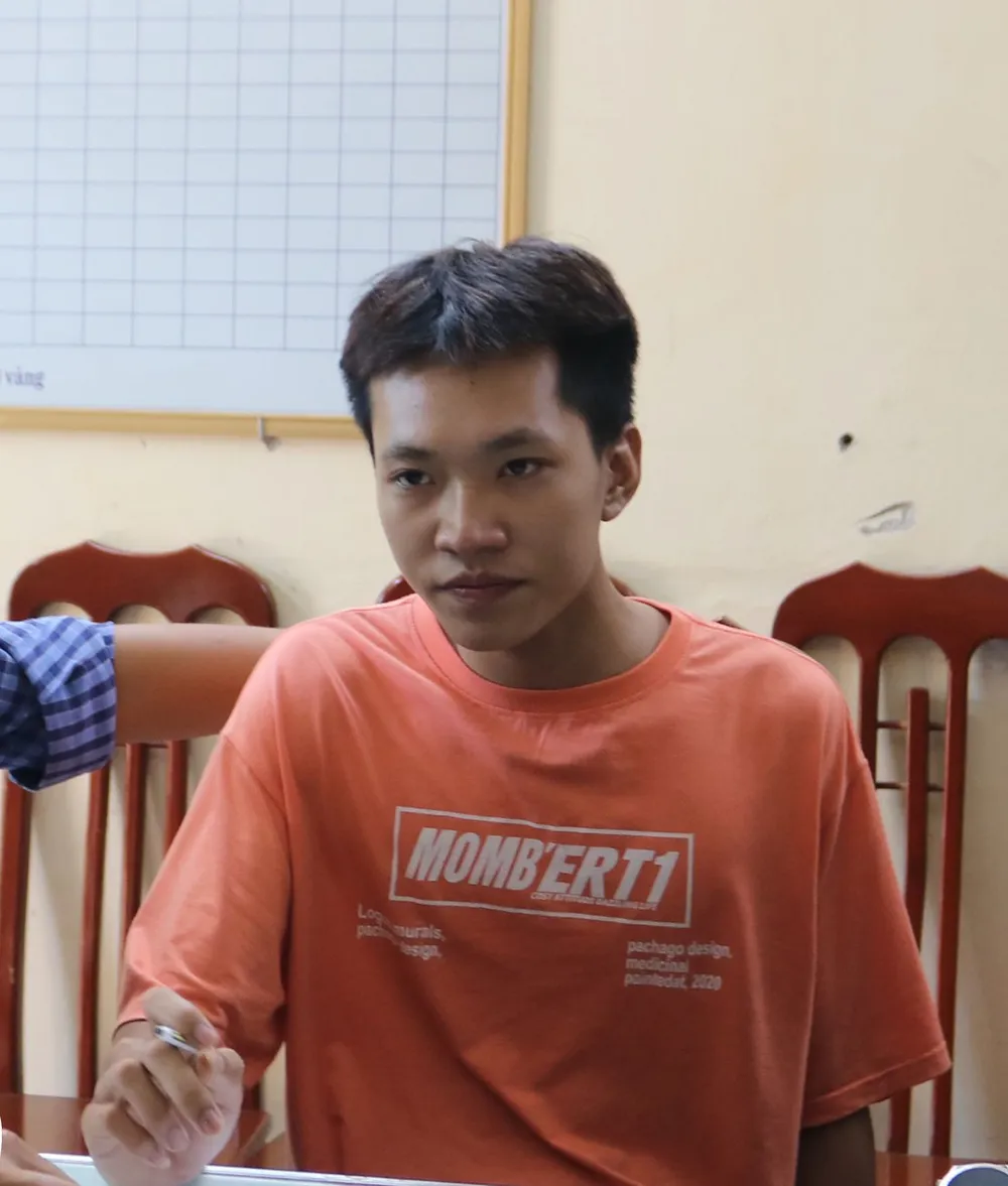 Đối tượng Võ Tiến Mạnh nhanh chóng bị bắt sau khi gây án. Ảnh: CATB Đối tượng Võ Tiến Mạnh nhanh chóng bị bắt sau khi gây án. Ảnh: CATB