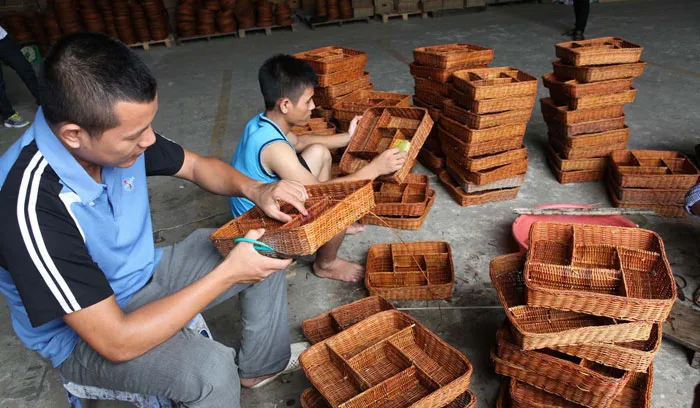 Làng nghề mây tre đan ở xã Phú Túc, huyện Phú Xuyên, Hà Nội Làng nghề mây tre đan ở xã Phú Túc, huyện Phú Xuyên, Hà Nội