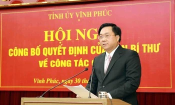 Ông Trần Duy Đông được bầu giữ chức Chủ tịch UBND tỉnh Vĩnh Phúc 