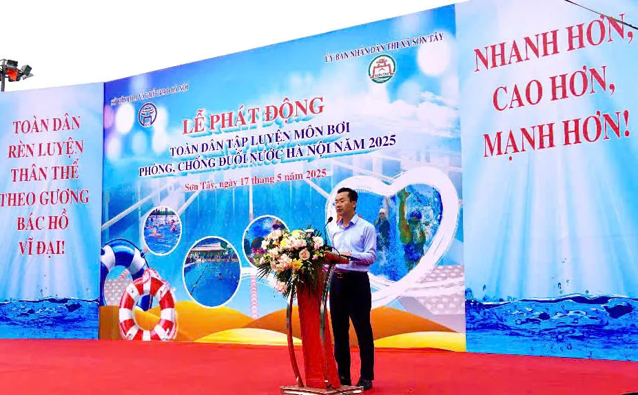 TP Hà Nội phát động toàn dân tập luyện môn bơi z6611076779867_475a532ab8b8480cae515aab1d8af027.jpg