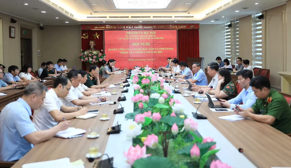 Ban Chỉ đạo 204 của Thành ủy Hà Nội họp triển khai nhiệm vụ 6 tháng cuối năm 2025 222.jpg