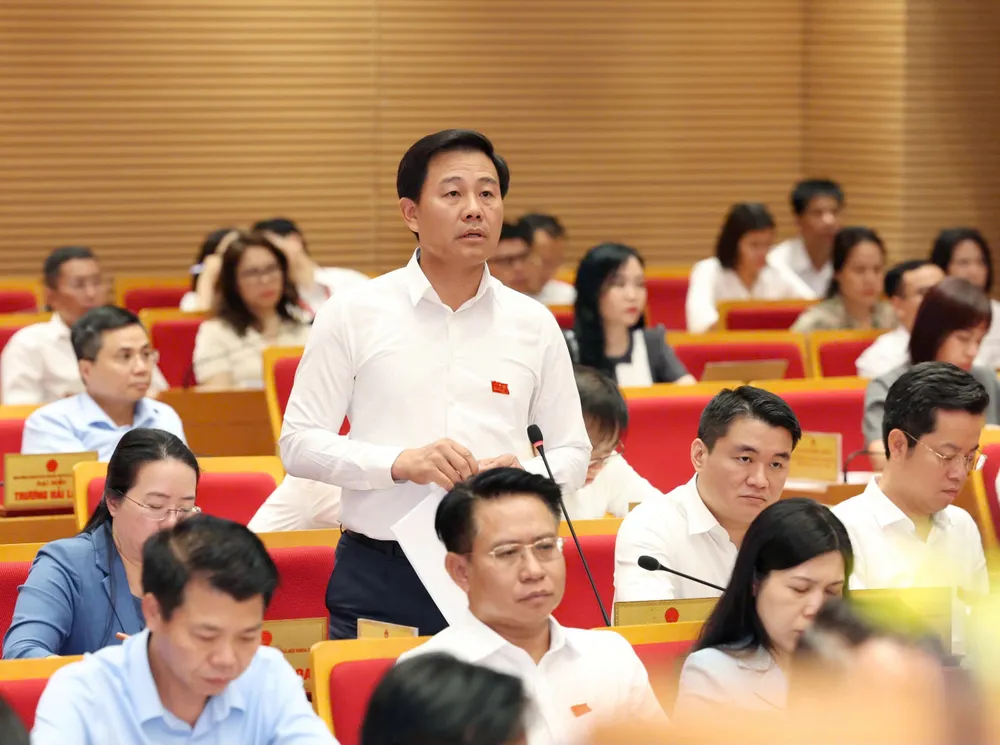 Ông Nguyễn Xuân Đại, Giám đốc Sở Nông nghiệp và Môi trường Hà Nội trả lời chất vấn z6786197342222_b775e7b4afeb01ccb8a7ec290ddf0d69.jpg
