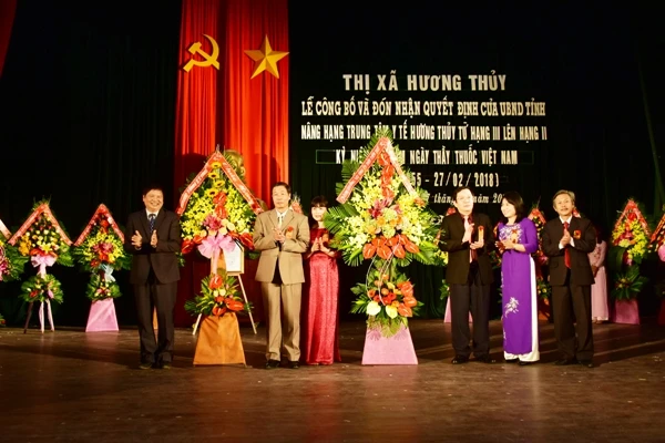Trung tâm Y tế thị xã Hương Thủy trở thành trung tâm y tế hạng II ảnh 2 Trung tâm Y tế thị xã Hương Thủy trở thành trung tâm y tế hạng II ảnh 2