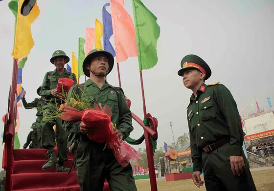 Nhiều địa phương tổ chức ngày hội tòng quân ảnh 2