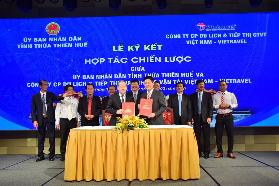 Thừa Thiên – Huế ký kết hợp tác chiến lược cùng lúc với 3 doanh nghiệp ảnh 2 Thừa Thiên – Huế ký kết hợp tác chiến lược cùng lúc với 3 doanh nghiệp ảnh 2