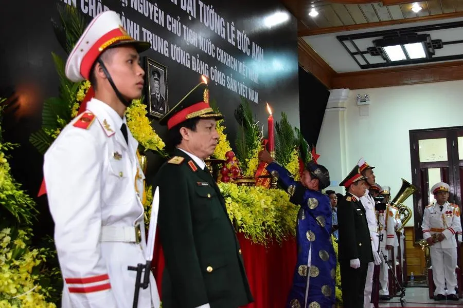 Lễ viếng nguyên Chủ tịch nước Lê Đức Anh ảnh 84