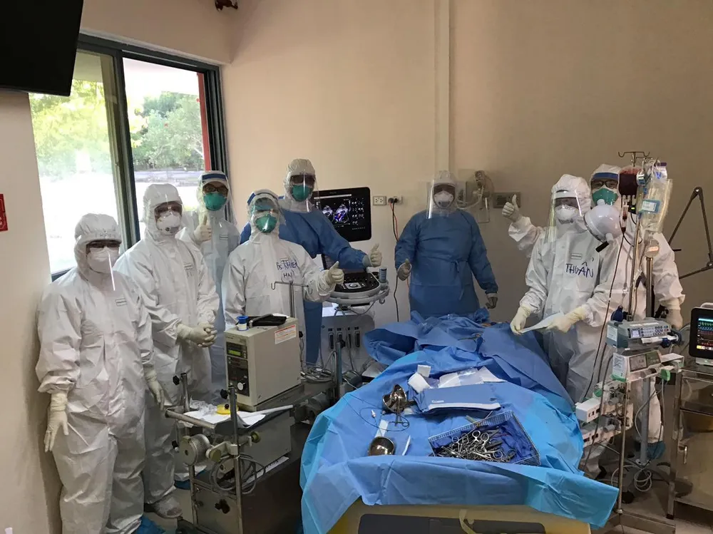 Bệnh viện Trung ương Huế cơ sở 2 đang tích cực điều trị cho 6 bệnh nhân mắc Covid-19 còn lại ảnh 2