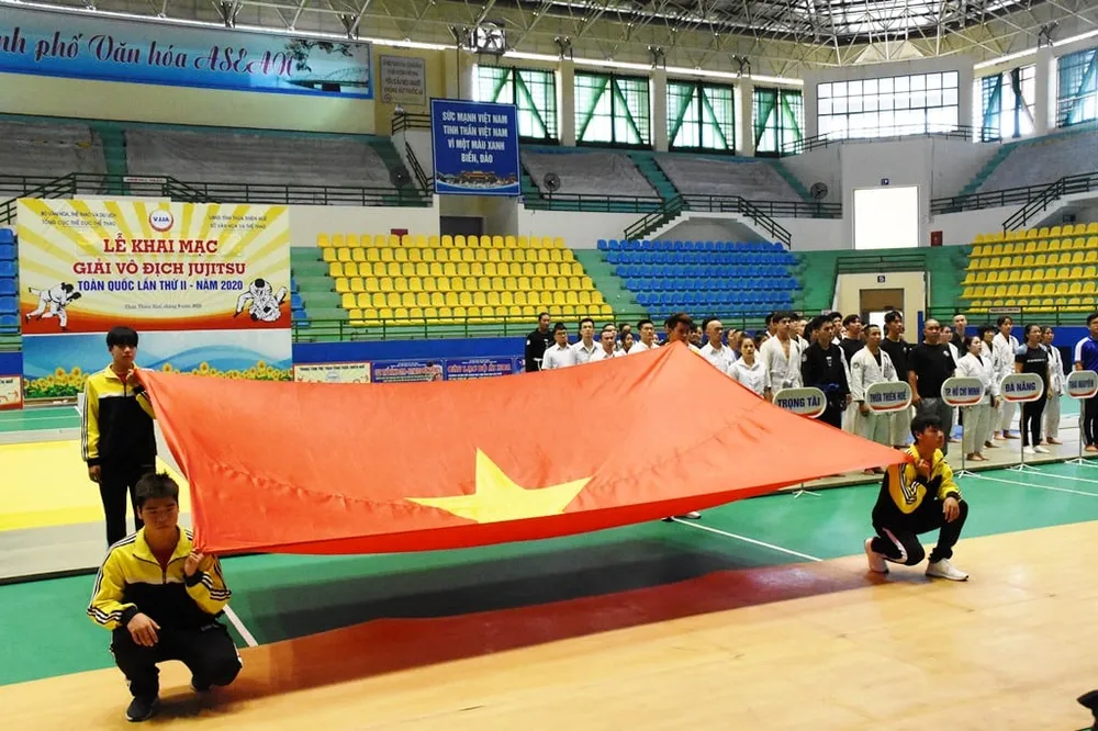 Khai mạc Giải Vô địch Jujitsu toàn quốc năm 2020 ảnh 1 Khai mạc Giải Vô địch Jujitsu toàn quốc năm 2020 ảnh 1