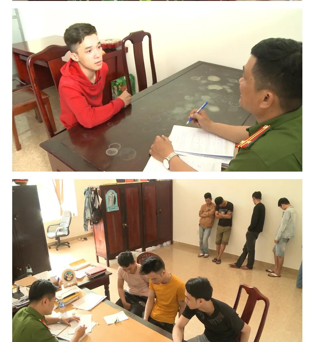 Phát hiện nhiều nam nữ thanh niên thuê phòng karaoke chơi ma túy và đánh bạc ảnh 1