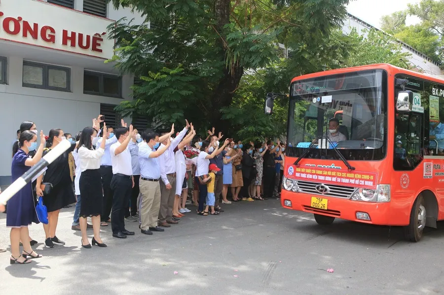 Thêm 115 y bác sĩ Bệnh viện Trung ương Huế vào TPHCM chống dịch ảnh 1 Thêm 115 y bác sĩ Bệnh viện Trung ương Huế vào TPHCM chống dịch ảnh 1