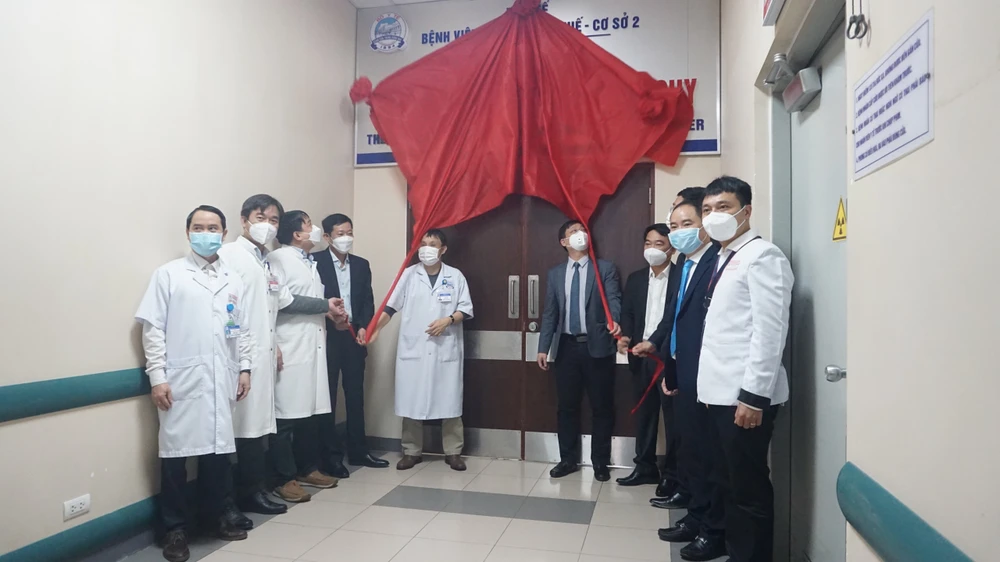 Bệnh viện Trung ương Huế cơ sở 2 đưa vào hoạt động Trung tâm can thiệp tim mạch - đột quỵ ảnh 1 Bệnh viện Trung ương Huế cơ sở 2 đưa vào hoạt động Trung tâm can thiệp tim mạch - đột quỵ ảnh 1