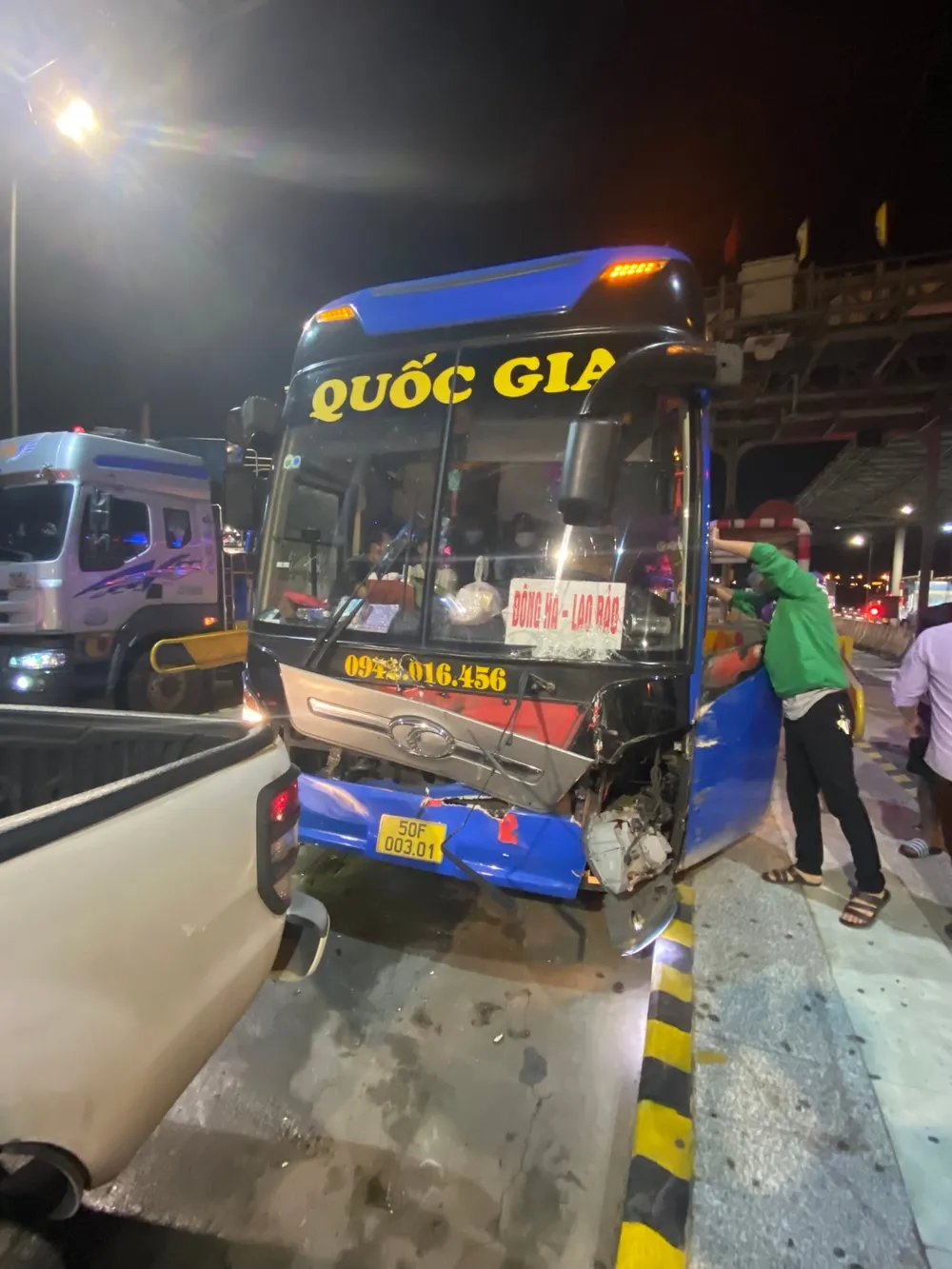 Tai nạn liên hoàn tại trạm thu phí BOT Bắc Hải Vân ảnh 5