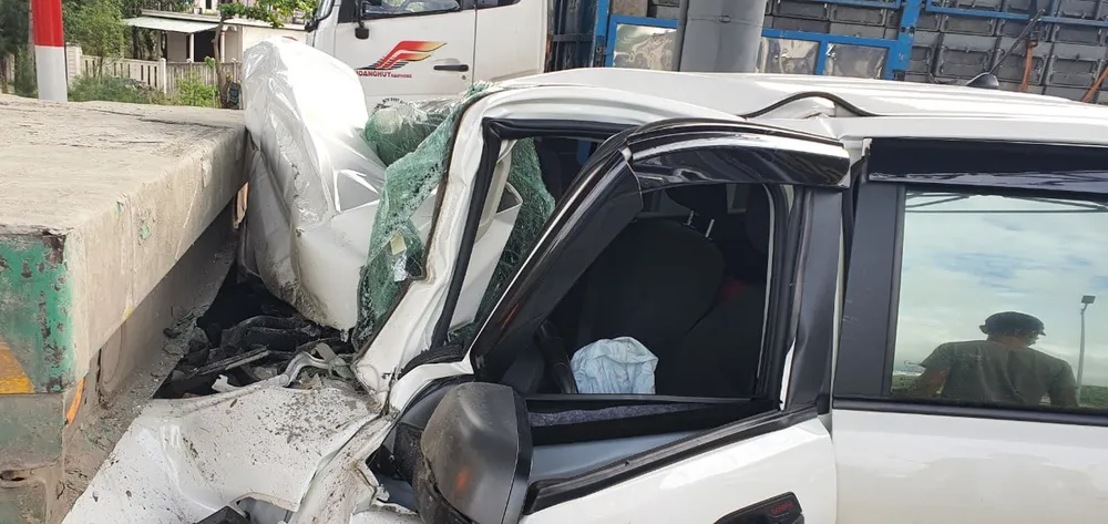 Tai nạn liên hoàn tại trạm thu phí BOT Bắc Hải Vân ảnh 6