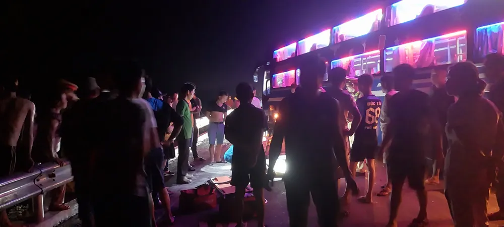 Hiện trường vụ tai nạn